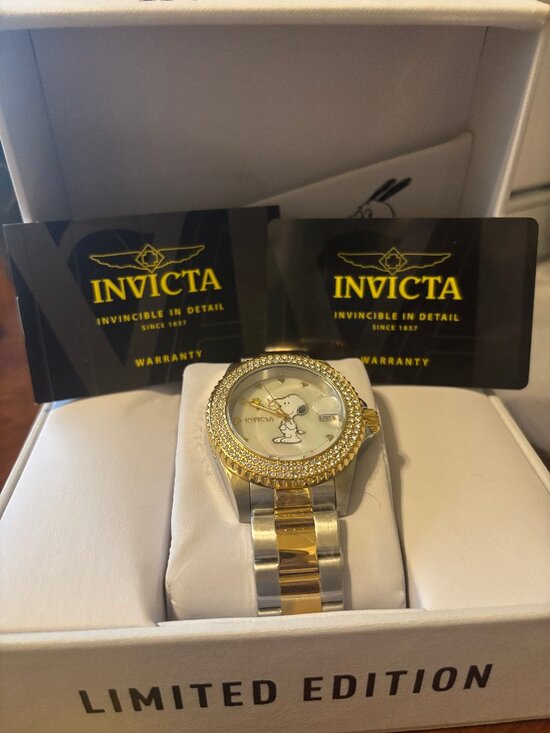 Invicta Accessories - Invicta Angel Collection Snoopy Watch
